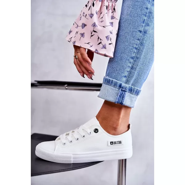  Dámske tenisky BIG STAR KK274010 BIELA ​​Big Star Shoes 