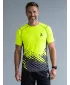 Pánska prémiová funkčná kompresná košeľa ALTISPORT VOJ/ALM109TR04 FLUO ŽLTÁ