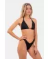 Klasické trojuholníkové bikiny - top 450 BLACK Nebbia