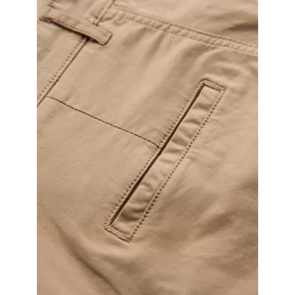  Pánske šortky OMBRE OM-SRCS-0197 BÉŽOVÁ 