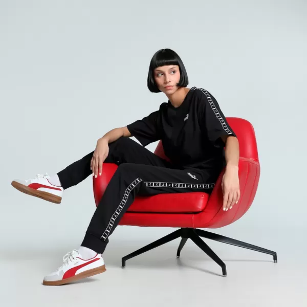  Tričko PUMA ESS TAPE RELAXED TEE 685009-01 ČIERNY 