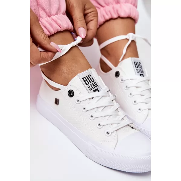  Dámske tenisky BIG STAR AA274010 BIELA ​​Big Star Shoes 