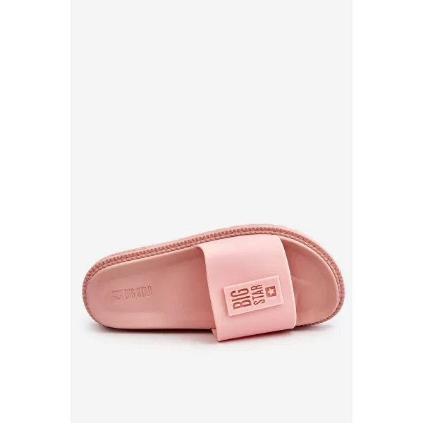  Dámske šľapky BIG STAR LL274425 RUŽOVÁ Big Star Shoes 