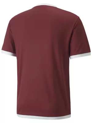 Tričko PUMA TEAMLIGA JERSEY 704917_09 CORDOVAN/ CORDOVAN/PUMA WHITE