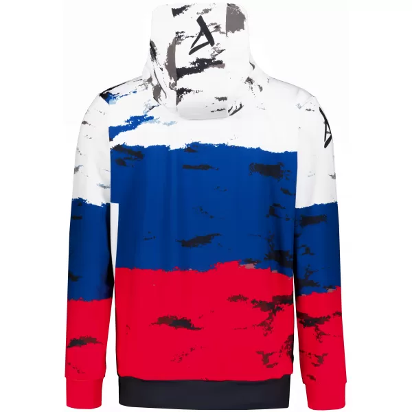  Pánska prémiová funkčná mikina ALTISPORT VOJ/ALM036SL/MI01 PRUHY 