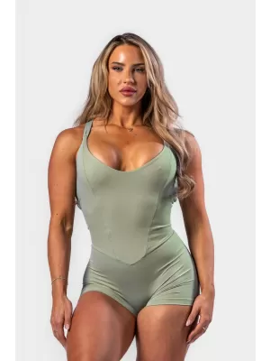 Formujúci fitness overal STRONG BEAUTY 427 SVETLO GREEN Nebbia