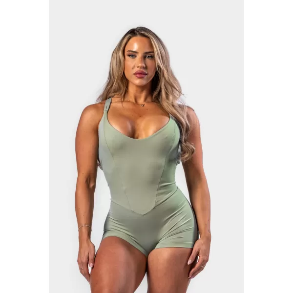  Formujúci fitness overal STRONG BEAUTY 427 SVETLO GREEN Nebbia 