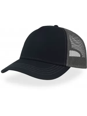 Čiapka ATLANTIS | Rapper Canvas-S NAVY/DARK GREY