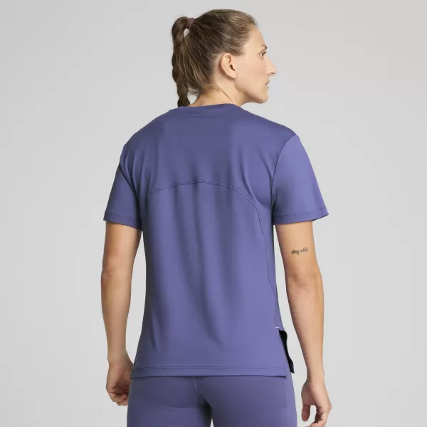  Tričko PUMA CLOUDSPUN TEE - REG 525776_46 MODRÝ KRYŠTÁL 