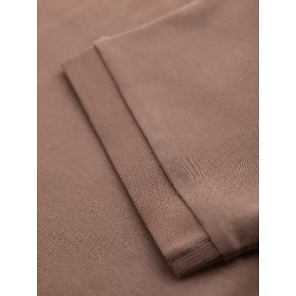  Pánska polokošeľa OMBRE OM-POSS-0148 SVETLOHNEDÁ 