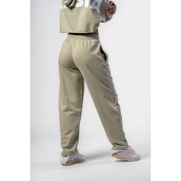  Voľné voľné tepláky BOYFRIEND STYLE 432 SVETLO GREEN Nebbia 