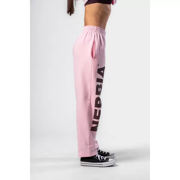  Voľné voľné tepláky BOYFRIEND STYLE 432 PINK Nebbia 