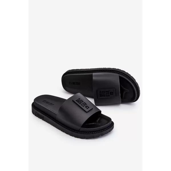  Dámske šľapky BIG STAR LL274429 ČIERNA Big Star Shoes 