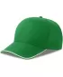 Čiapka ATLANTIS | Recy Five Piping GREEN/WHITE