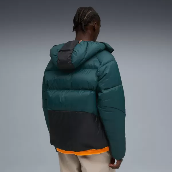  Pánska bunda PUMA TECH PRIMALOFT PUFFER JACKET 632165-75 ZELENÁ 