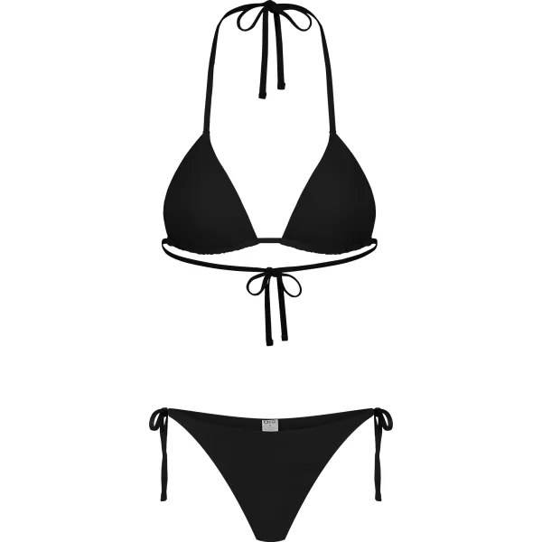  Dámske bikiny - spodná časť NORDBLANC NBSSS8238 ČIERNY 