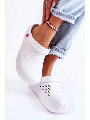 Dámske šľapky nazúvaky BIG STAR II275003 BIELA ​​Big Star Shoes