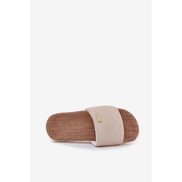  Dámske šľapky BIG STAR RR274A102 BÉŽOVÁ Big Star Shoes 