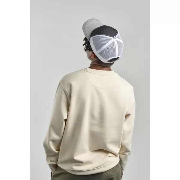  Čiapka ATLANTIS | Sonic-S BLACK/GREY MELANGE/WHITE 