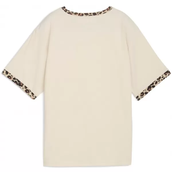  Tričko PUMA ESS GRAPHIC ANIMAL RELAXED TEE 688082-87 BIELY 