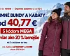 Zimné bundy a kabáty od 40,77 € s kódom MEGA