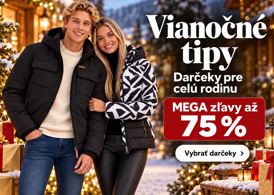 Vianočné tipy 2026: Darčeky pre celú rodinu so zľavou až 75 %