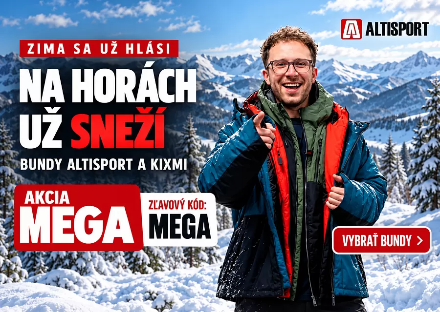 Na horách už sneží. Ako vybrať bundu a využiť akciu MEGA