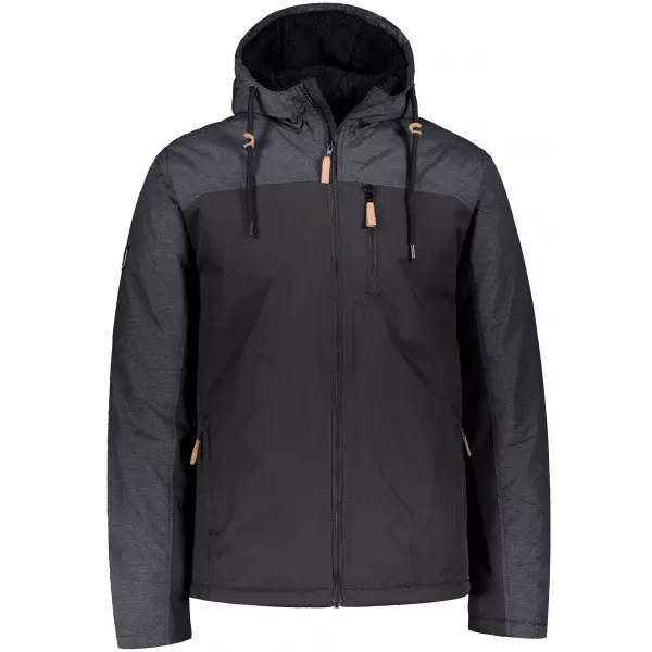 Pánska zimná bunda ALTISPORT NEROM ČIERNA