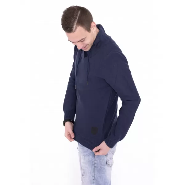  Pánsky sveter ALTISPORT ZUSEN MPLS089 TMAVO MODRÁ 