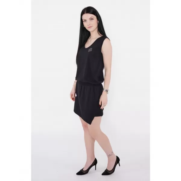 Dámske šaty ALTISPORT Nyon LSKT329 ČIERNA 