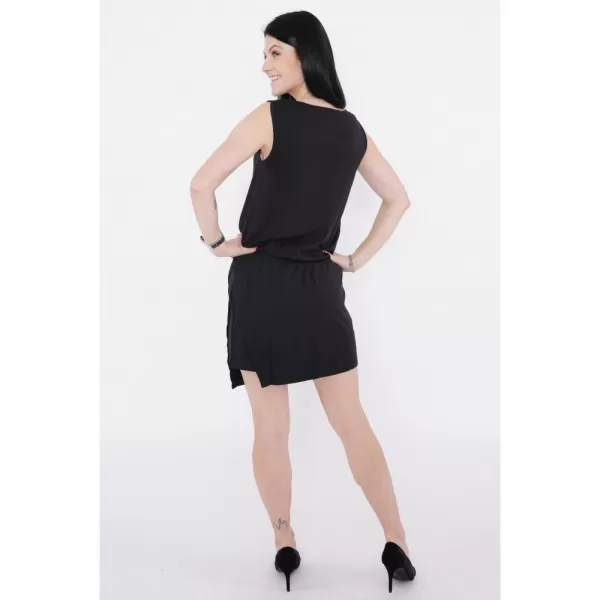  Dámske šaty ALTISPORT Nyon LSKT329 ČIERNA 