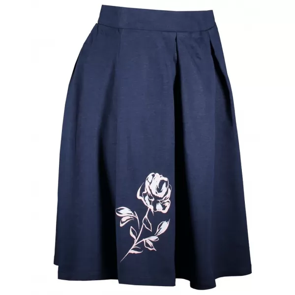  Dámska sukňa ALTISPORT BARTARA LSKT322 TMAVO MODRÁ 