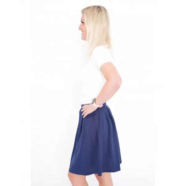  Dámska sukňa ALTISPORT BARTARA LSKT322 TMAVO MODRÁ 