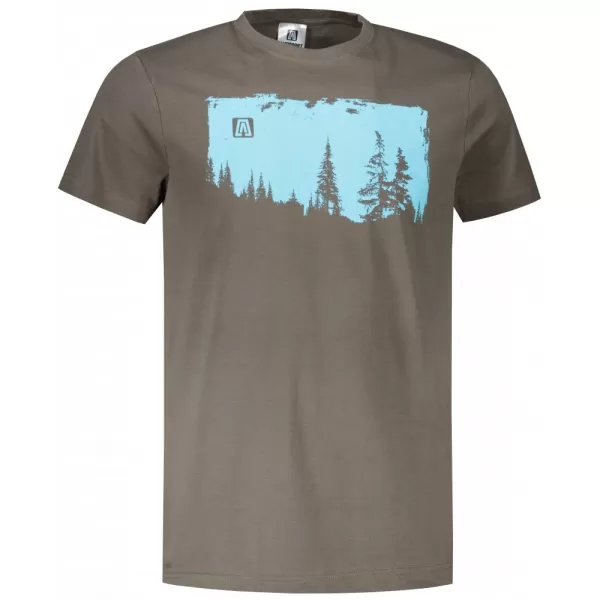  Pánské triko ALTISPORT CARRYOVER ALM111129 TMAVÁ BŘÍDLICE 