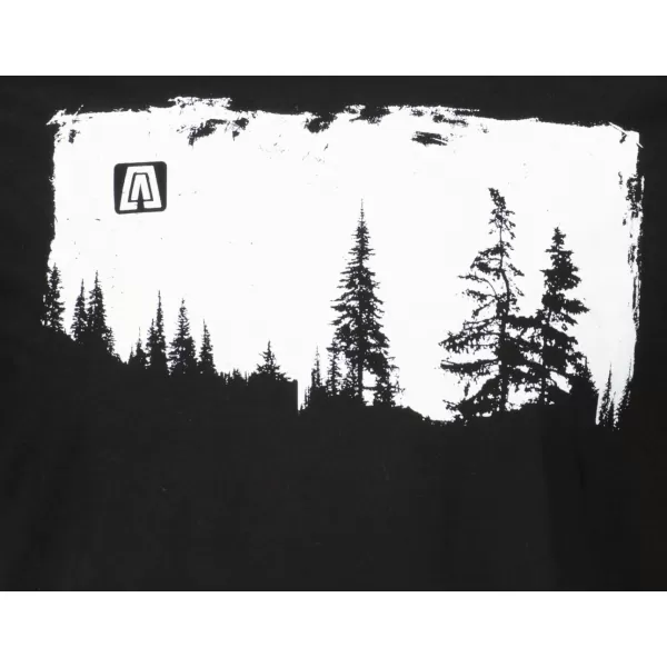  Pánské triko ALTISPORT CARRYOVER ALM111129 ČERNOBÍLÁ 