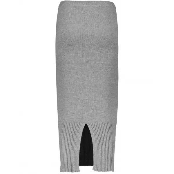  Dámska sukňa KIXMI Myria SVETLO SIVÝ MELÍR 