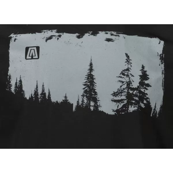  Pánské triko ALTISPORT CARRYOVER ALM111129 ČERNÁ 