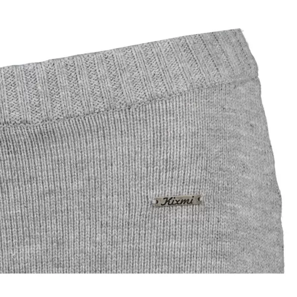  Dámska sukňa KIXMI Myria SVETLO SIVÝ MELÍR 