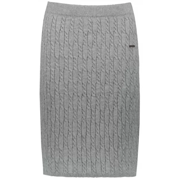  Dámska sukňa KIXMI ONORA svetlo šedý melír 