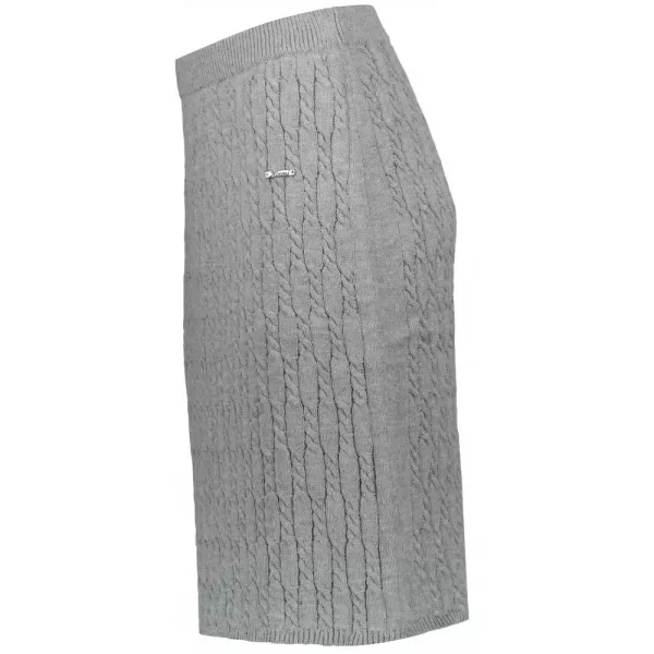  Dámska sukňa KIXMI ONORA svetlo šedý melír 