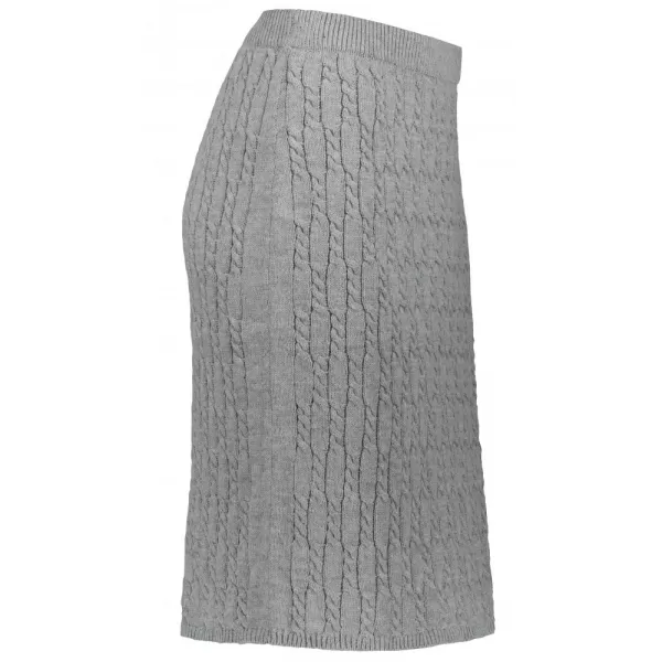  Dámska sukňa KIXMI ONORA svetlo šedý melír 