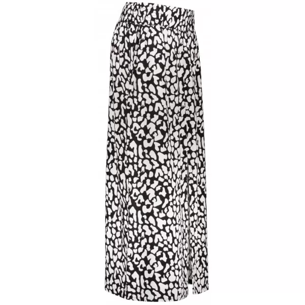  Dámska sukňa KIXMI PHILIPA ČIERNA/BIELA 