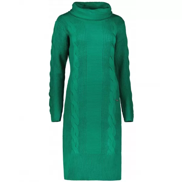  Dámsky predĺžený sveter ALTISPORT BELLA ZELENÁ 