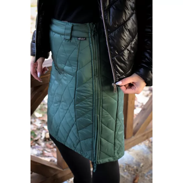  Dámska sukňa ALTISPORT ALEQA LSKB478 ZELENÁ 