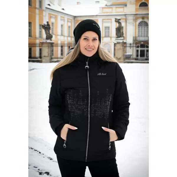  Dámska zimná bunda ALTISPORT BEATRICE ČIERNA 