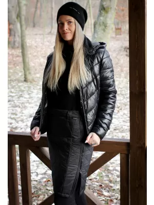 Dámska sukňa ALTISPORT ALEQA LSKB478 ČIERNA