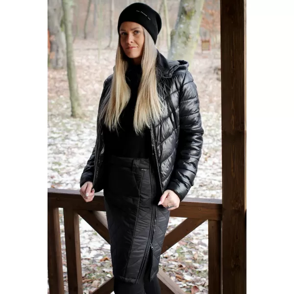  Dámska sukňa ALTISPORT ALEQA LSKB478 ČIERNA 