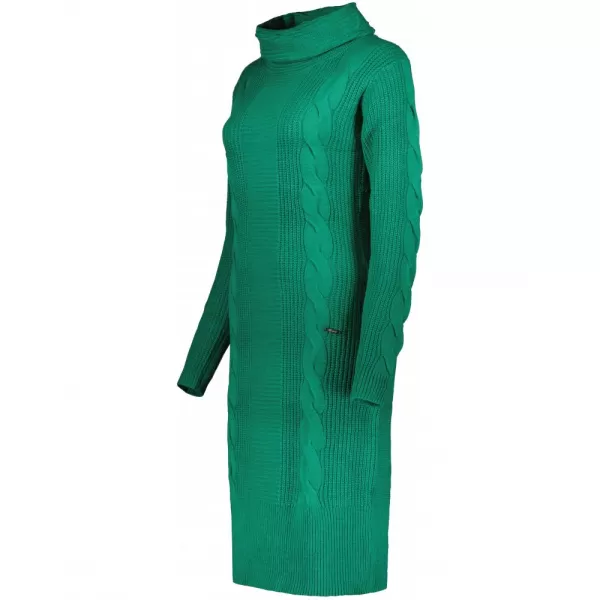  Dámsky predĺžený sveter ALTISPORT BELLA ZELENÁ 