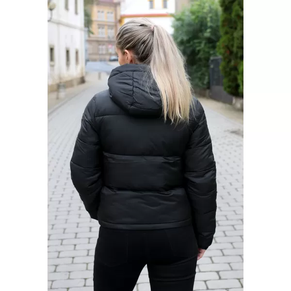  Dámska bunda KIXMI REINA ČIERNA / BIELA 