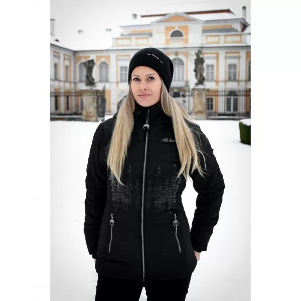  Dámska zimná bunda ALTISPORT BEATRICE ČIERNA 